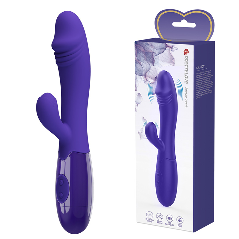 Vibrator sa dodatkom za klitoralnu stimulaciju Snappy Youth BI 14173L